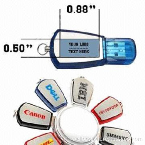 Promotional Gift OEM USB Flash Drive, Supports Multi-partition and Password Access